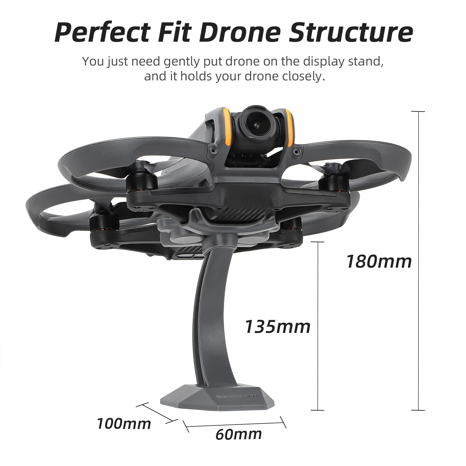 DJI Avata 2전시용 데스크탑 디스플레이 스탠드 Avata 2전시 고정 프레임 액세서리용 디스플레이 스탠드