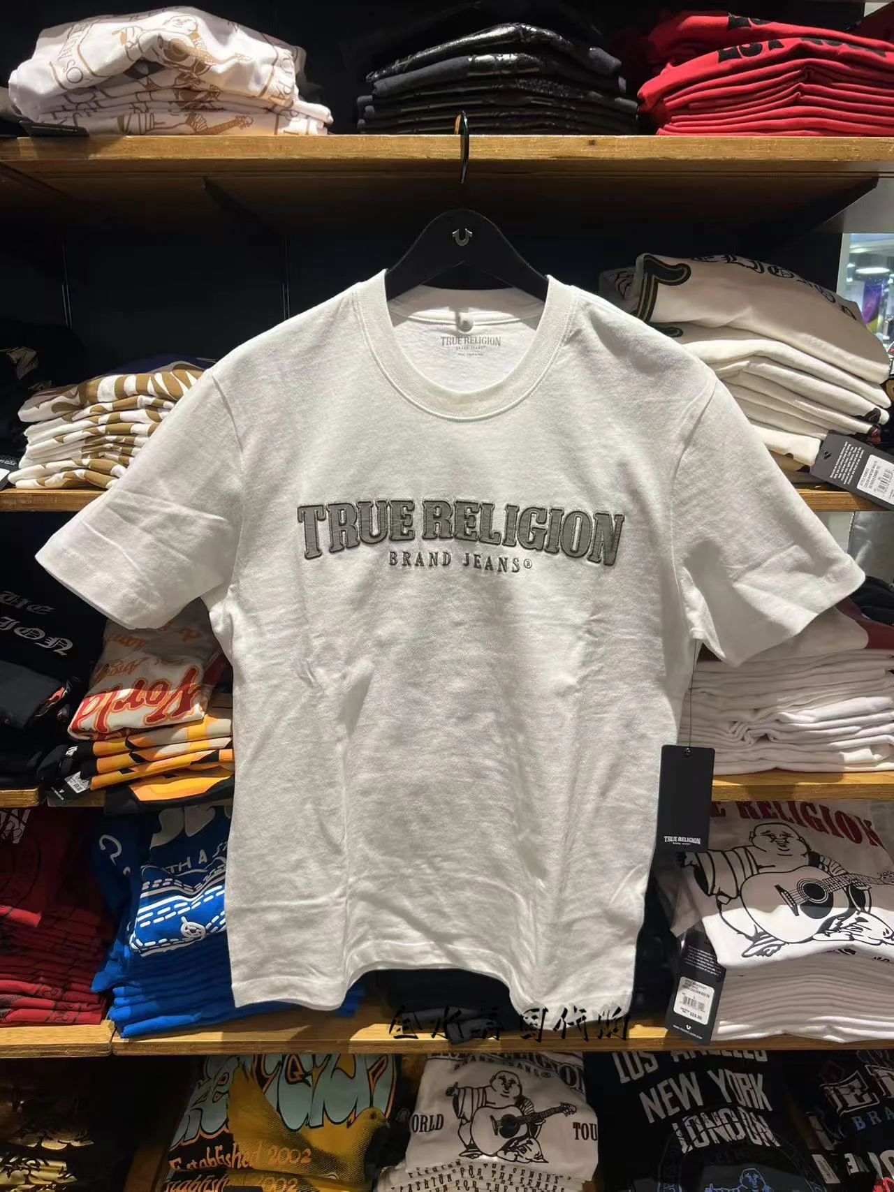 Summer Loose Cotton T-shirt New Short-sleeved Real Faith Men and Women The Same Style