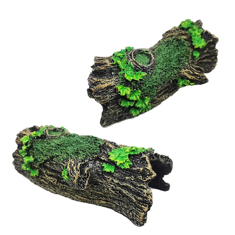 Resin Aquarium Decoration Artificial Barrel Cave Landscaping Accessories For Fish Tank Aquarium Decoration Background Gifts