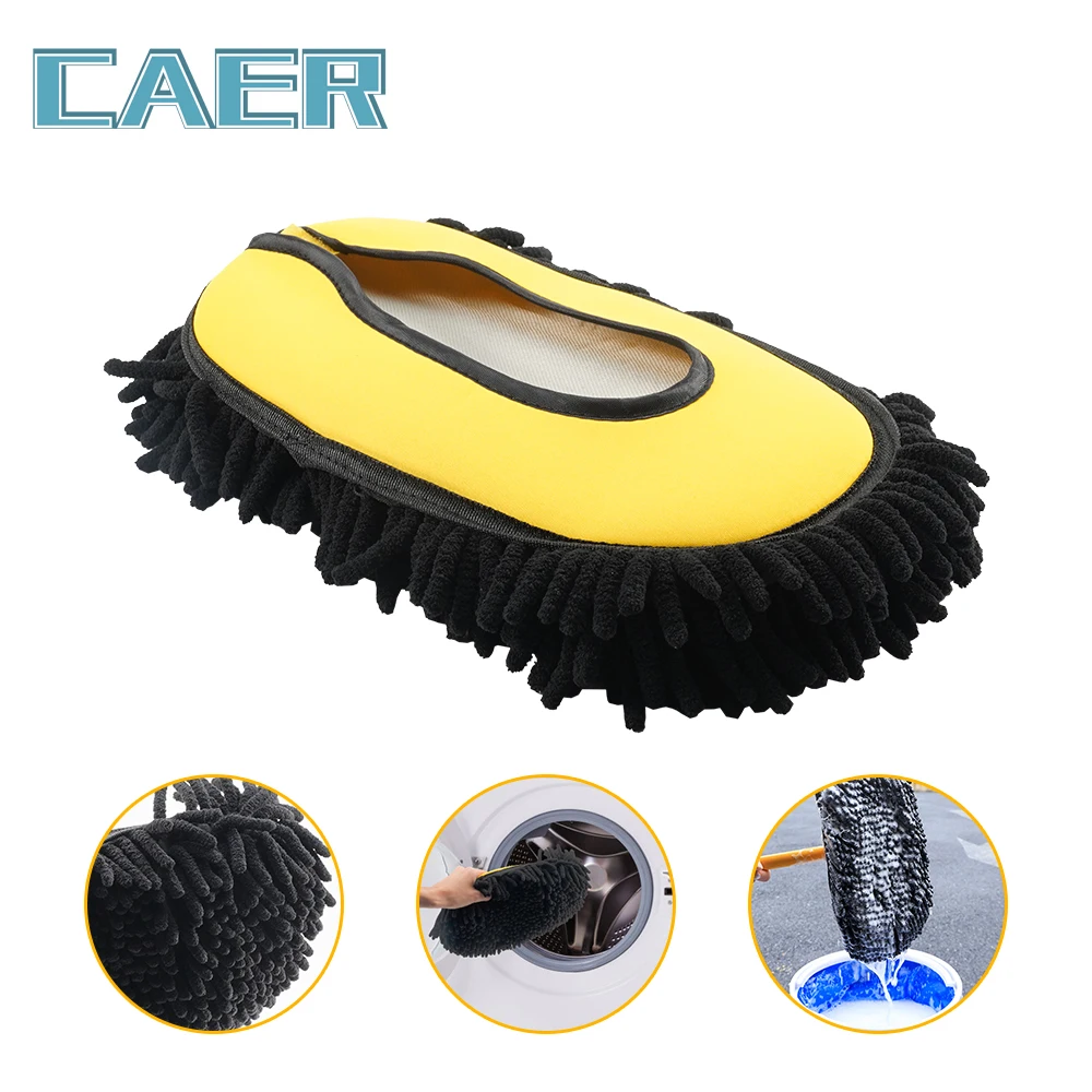 Detachable Car Wash Mop Head Refill for Car Long Handle Wash Mop