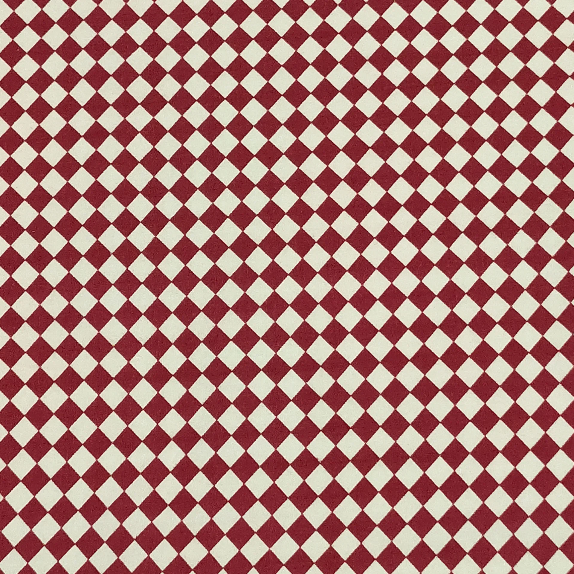 Geometric Diamond Print Cotton Fabric for Seasonal Clothing and Home Decor