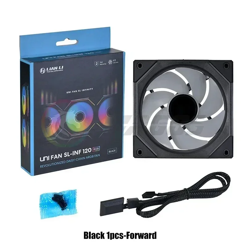Lian Li UNI FAN SL-INF 120 RGB 3個パック 専用 Lian Li UNI Fan SL-Infinity 120 RGB Triple Pack with Controller