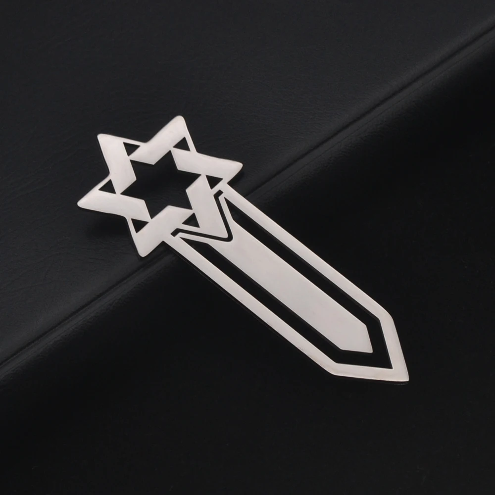of new stainless steel bookmarks for teachers, students, David Star bookmarks, gifts for wedding guests, learning gift