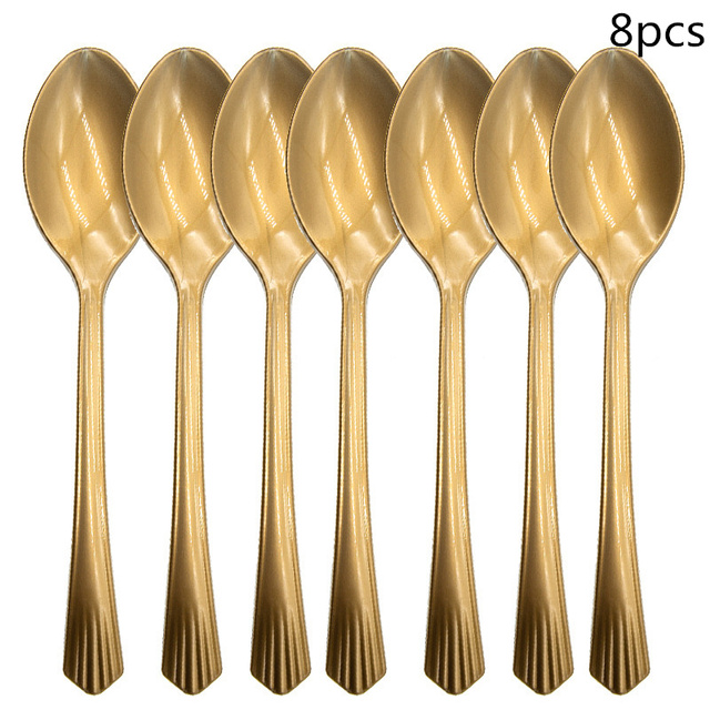 Gold Birthday Decoration Disposable Tableware Set Paper Cup Adult Wedding Birthday Party Decorations Kids Baby Shower Girl