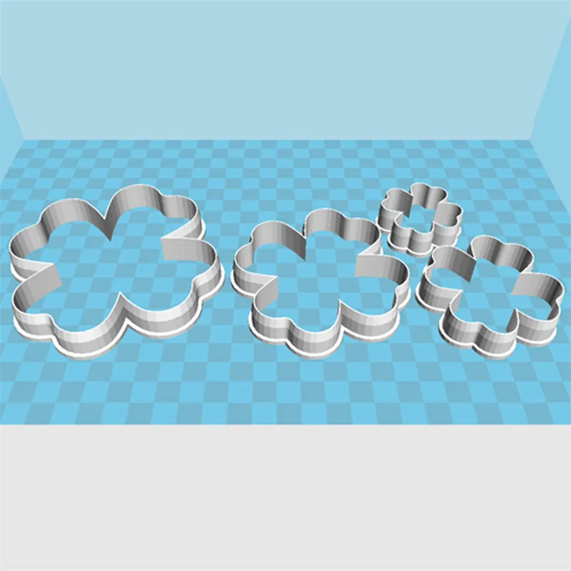 Cookie Cutter Baking Mold Fondant Cutter Cartoon Clover