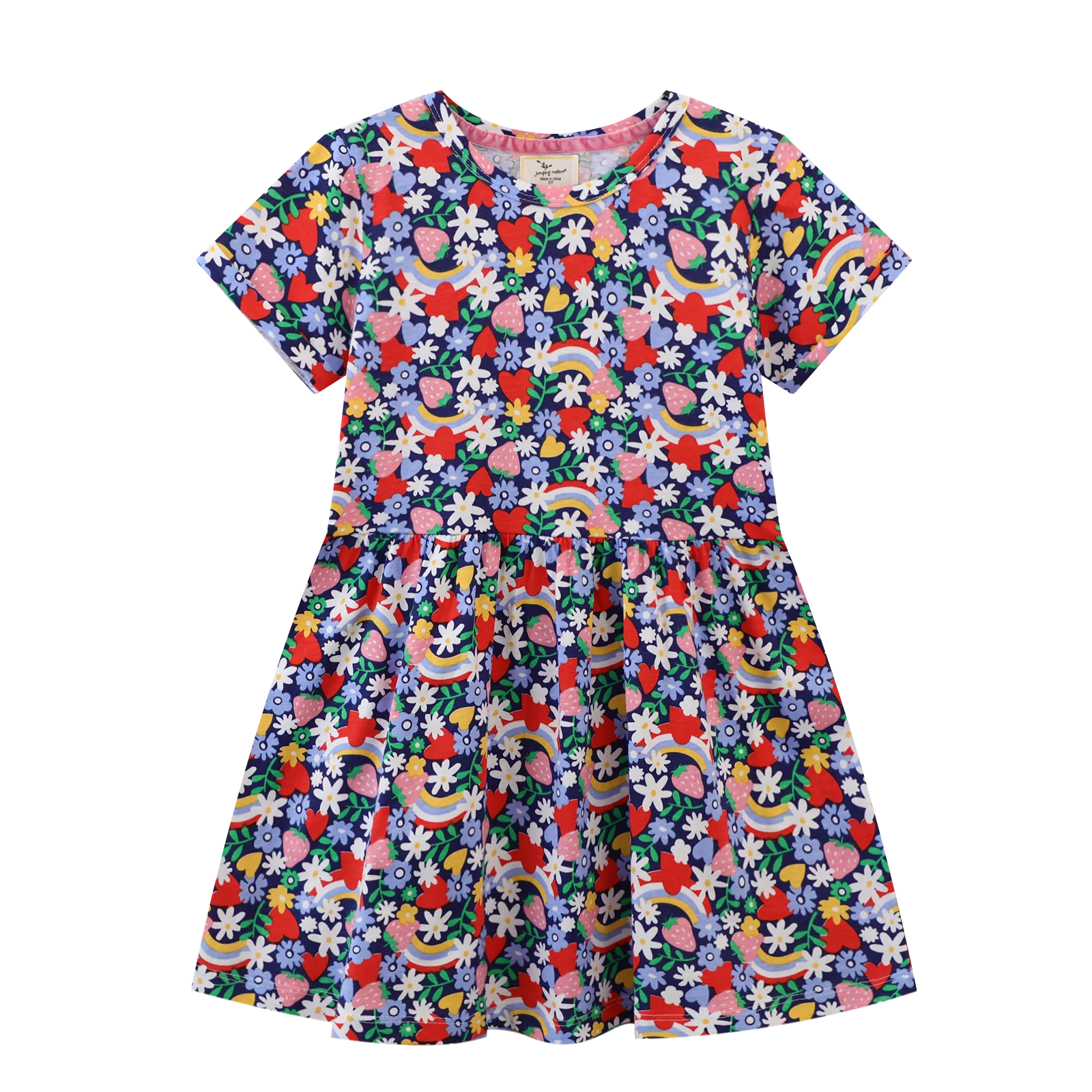 Girl Dress Long Sleeve Kids Dresses for Girls Cotton Clothes Autumn Winter Princess Party Tutu Dress Baby Unicorn Clothing