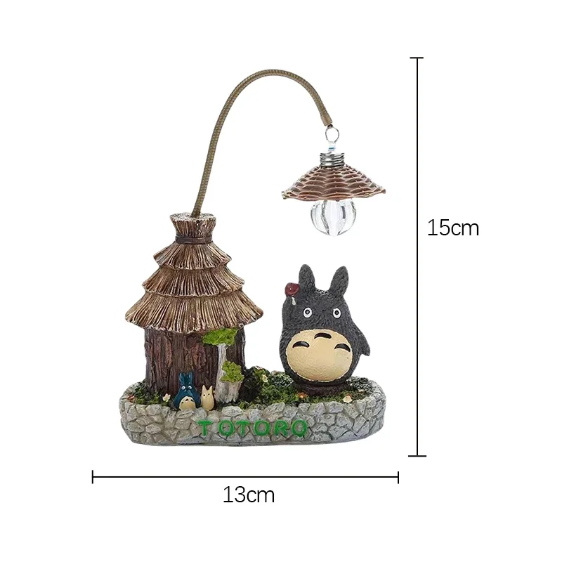 Whimsical Totoro Night Light - Creative Color-Changing Desk Lamp & Room Ornament