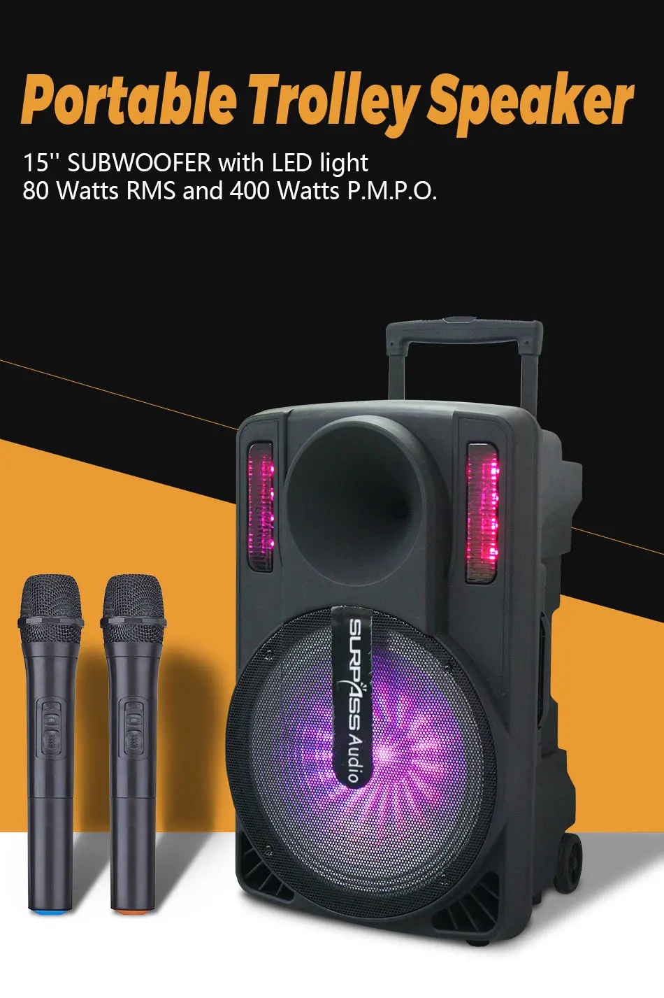 Колонка DJ HiFi, 15 дюймов, 400 Вт | AliExpress