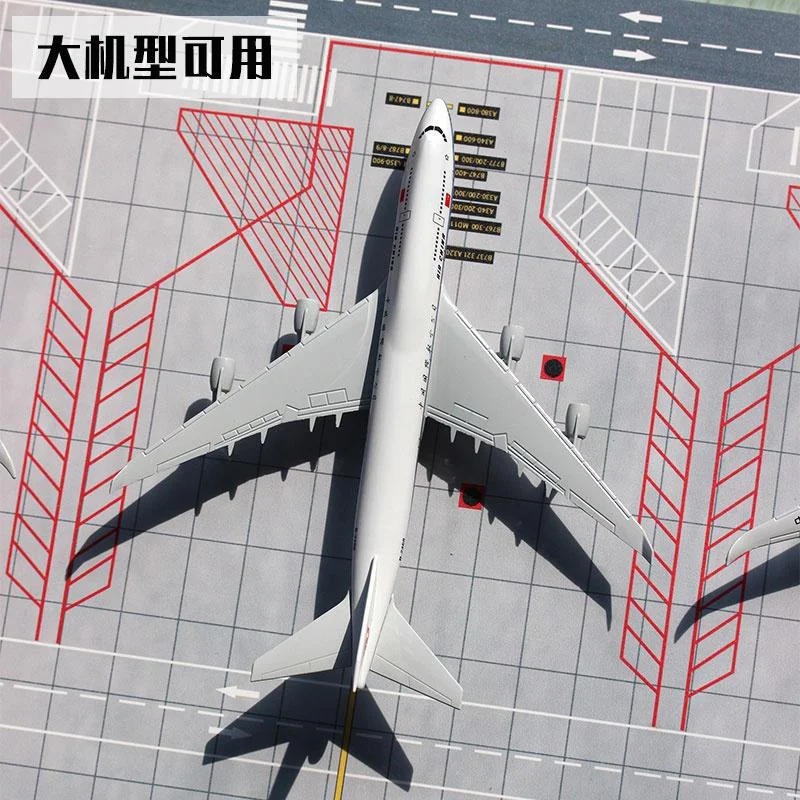 Scale 1/400 Airport Passenger Aircraft Runway Model PVC Parking Apron Pad  Aircraft Scene Display Diorama kits 1Pcs 3