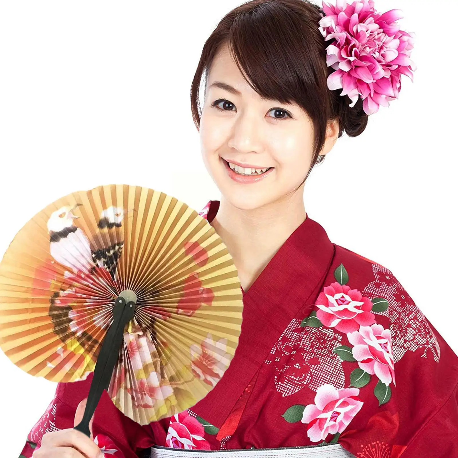 Ventaglio Di Carta Pieghevole Piccolo 1 Pz Ventaglio Di Carta Stile Casuale Ventagli A Mano Ventagli Pieghevoli In Stile Cinese Ventaglio Da Sposa Pie