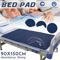Waterproof Washable Incontinence Bed Pad Reusable Changing Pad Sheet Urine Mat Nappy Diaper Mattress Protector Cover Kids Adult 1