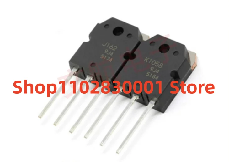 4 Pz (2 + 2) 2 Sj162 J162 2 Sk1058 K1058 To-3P In Magazzino 100% Buono