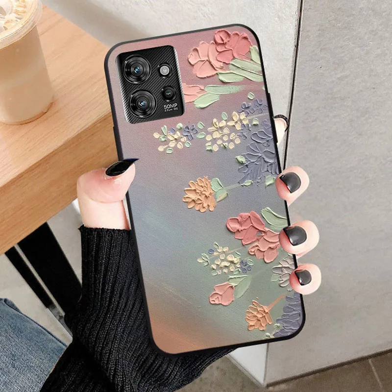 Shockproof Silicone Bumper Back Cover - Soft TPU Protective Phone Case, 6.6