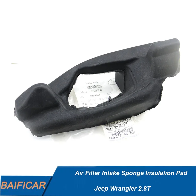 Baificar Band Air Filter Intake Sponge Insulation Pad 53034131AB 0053146220 air filter intake pipe For Jeep Wrangler 2.8T
