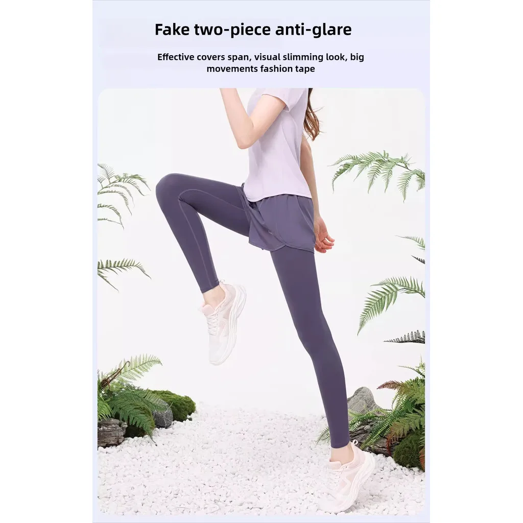 Golden Camel 2 Piece Women's Yoga Clothing Running Sportswear Regular Breathable Gym Training Fitness Quick Dry Sports Shirts Pants
