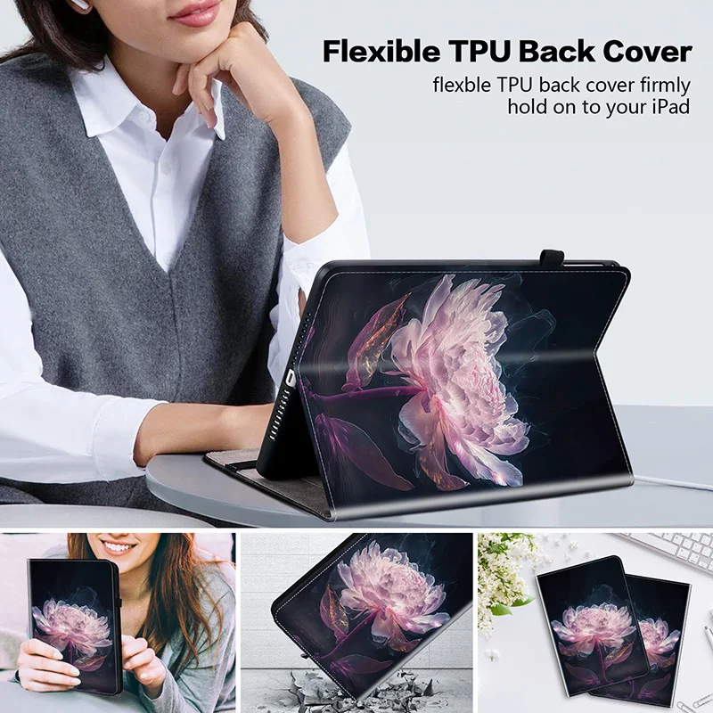 Premium Leather Tablet Cover - Elegant Protection