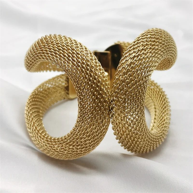 Woven Bracelets Fashion Weave Bracelets For Women Designer Luxury Punk Wedding Love Handmade Gothic Bangles