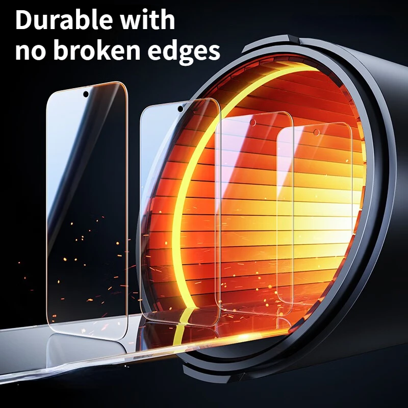 Premium Anti-Fingerprint HD Clear Tempered Glass Screen Protector by SmartDevil