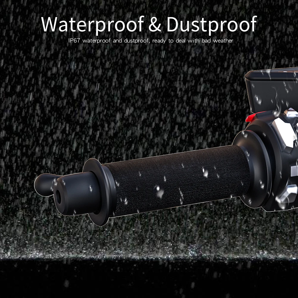 Motorbike Handle Handlebar Warmer Waterproof Handlebar Heater Cover Heated Motorcycle Handlebar Grips Bicycle Grips Heating Pad