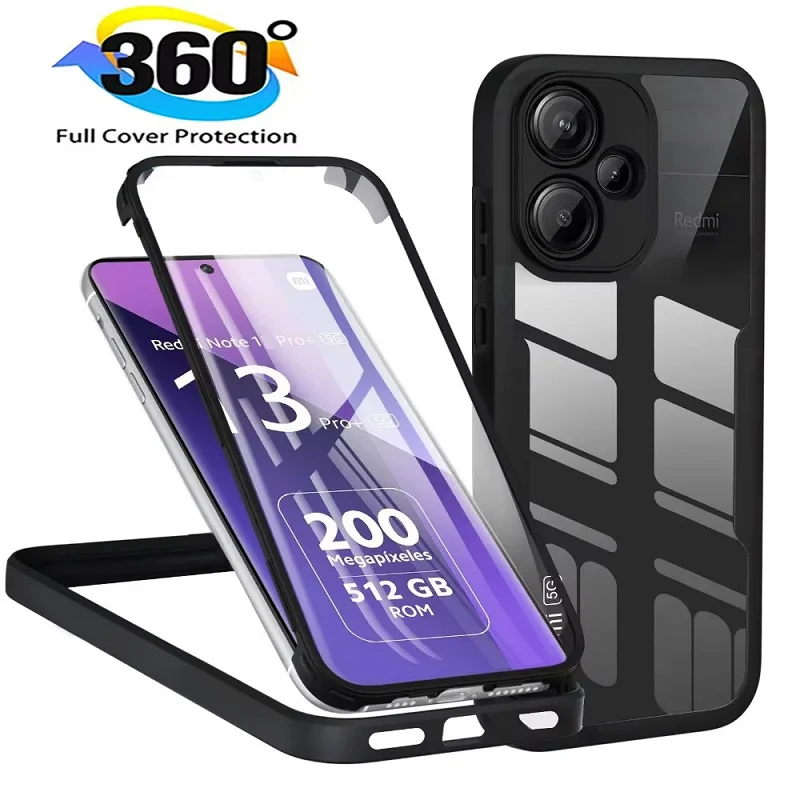 Ultimate 360° Protection Phone Case with Full Body Screen Protector Cover