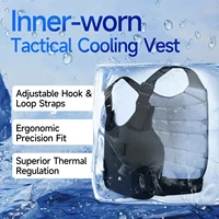 Gilet de réfrigération, dispositif de refroidissement PCM, gilet tactique, combinaison de climatisation, combinaison de refroidissement, combinaison à température constante, été 2