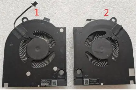 Подходит для игровой коробки Dell G15 5510, охлаждающий вентилятор RTX3050 3060 GTX1650