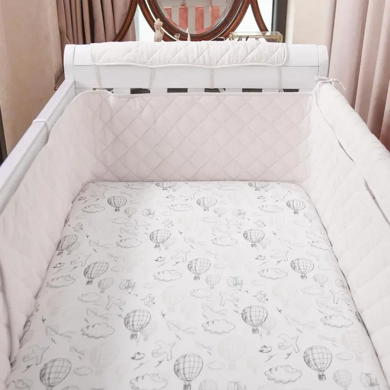 Baby Bed Fence Crib Bumper Knot Design