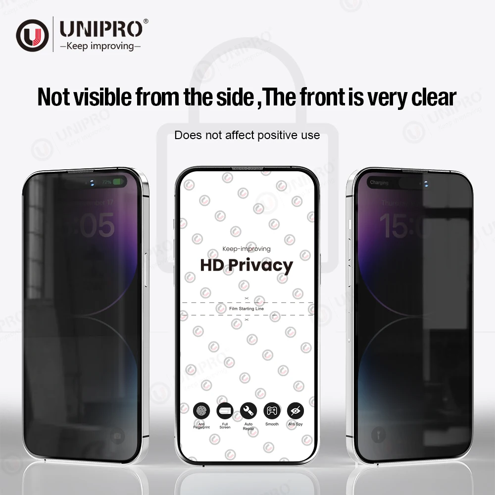 50Pcs TPU HD Hydrogel Film Universal Straight Curved Screen Protector Matte Privacy Frosted Protection Film Cutting Machine