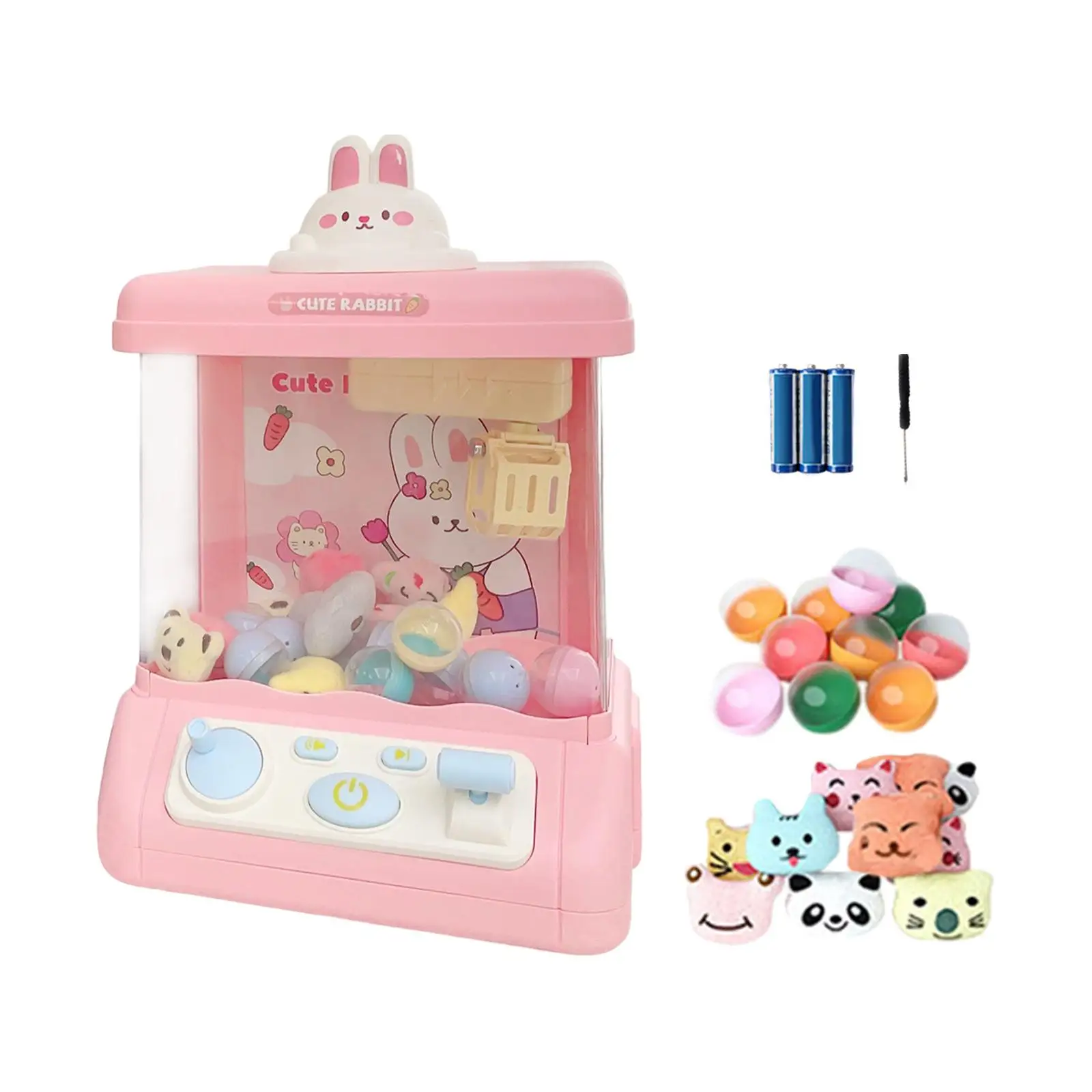 Kids Claw Machine Mini Arcade Toy Educational Toy Candy Vending 3
