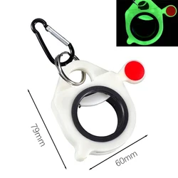 Portable Fluorescent Reusable Cable Tie Organizer and Storage Solution - 3Pcs (Round)