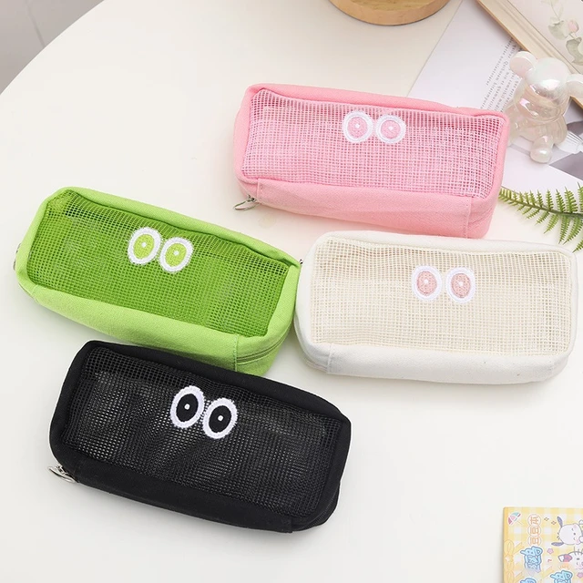 Nylon Mesh Pencil Case Cosmetic Bags Zipper Pouches, Makeup Pouches Pen  Organizer Case for Purse Diaper Bag Travel - AliExpress