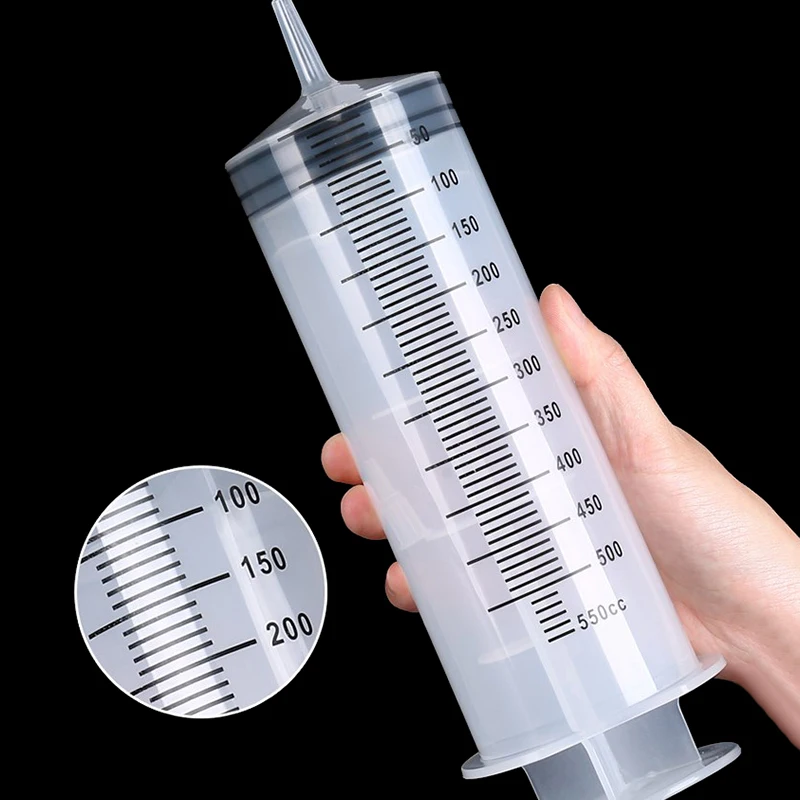 대용량 일회용 피더 주사기, 큰 입, 300ml