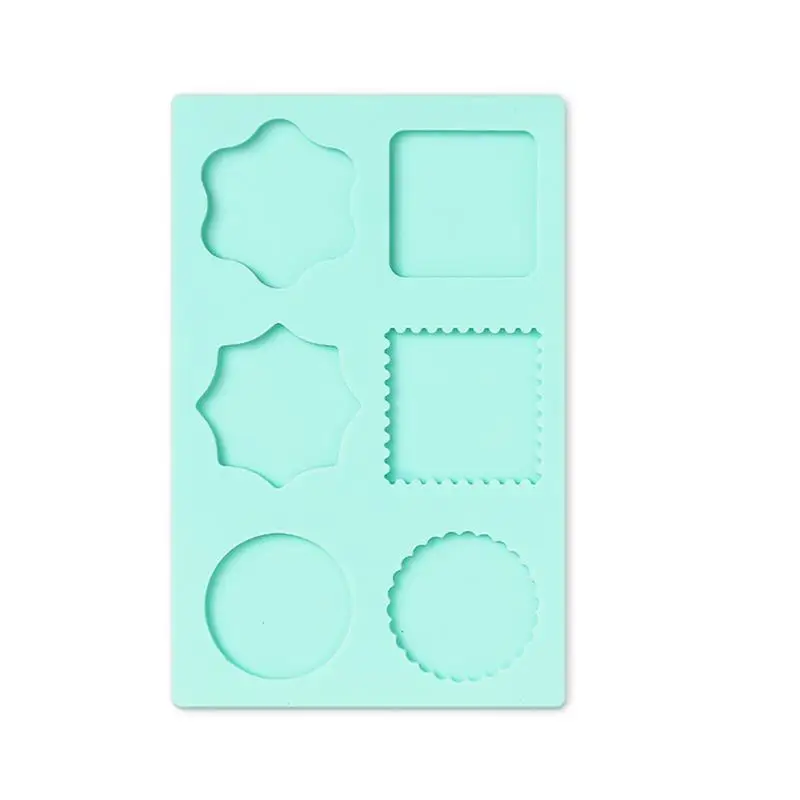 ワックスシールスタンプシリコンモールドパッド,複数のサイズ