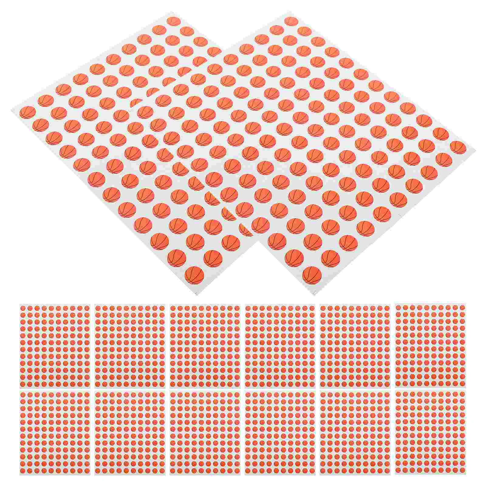 

20 листов, наклейки для баскетбола