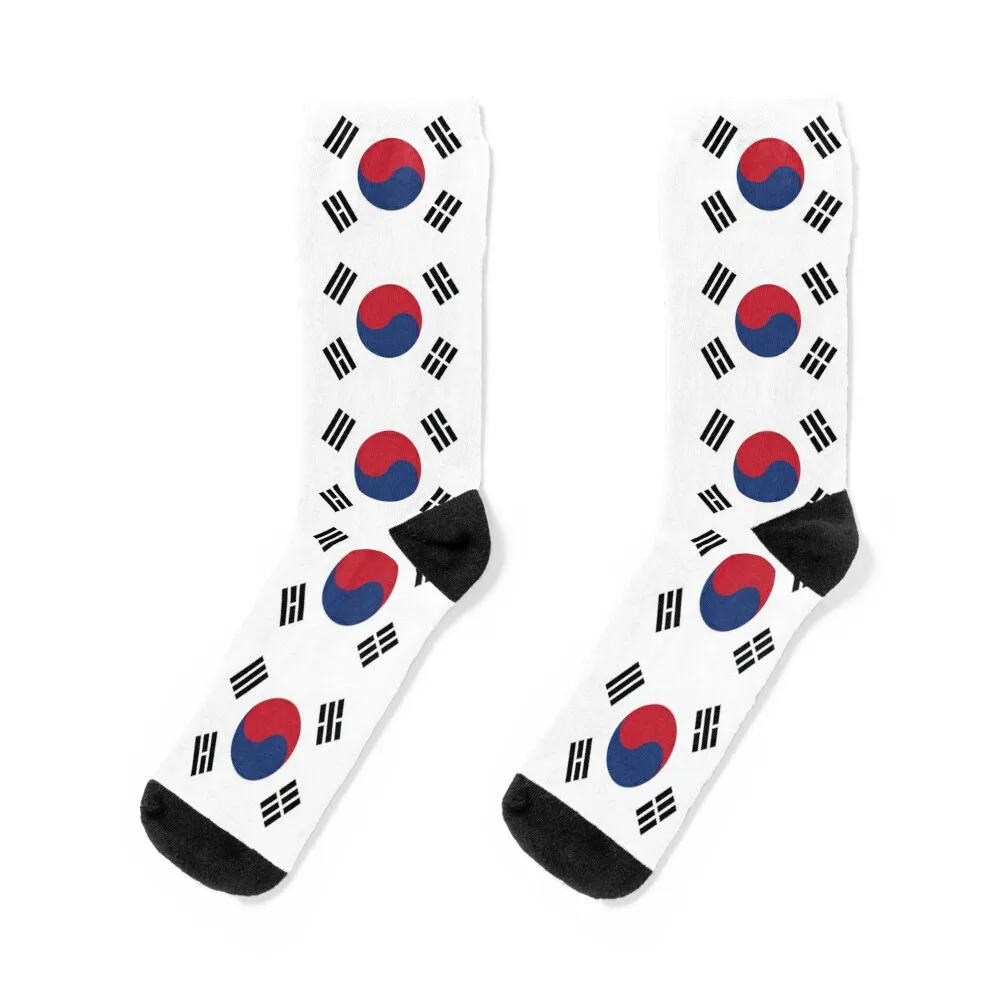 

Small south korean flag classic t-shirt Socks christmas gifts men cotton high quality Crossfit essential Socks Women's Men's