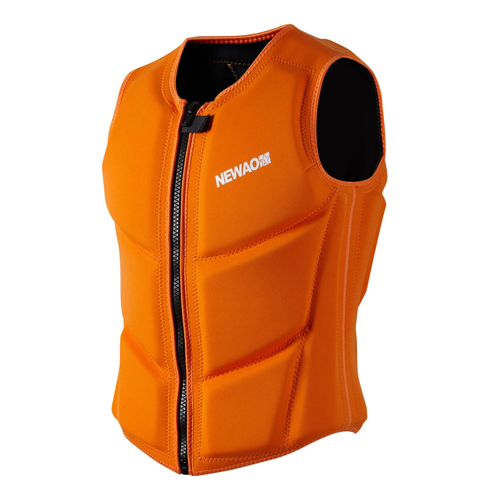 Life Jacket Adult Life Jacket Wake Surfing Impact Vest CE Approved Neoprene Wakesurf Comp Vest surf Watersports Activities