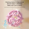 Removable Rattle & Sensory Teether Bed Bell Silicone Montessori Ball Newborn Baby Toys Children's Kids Gift Development Games 2