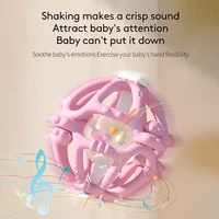 Removable Rattle & Sensory Teether Bed Bell Silicone Montessori Ball Newborn Baby Toys Children's Kids Gift Development Games 2