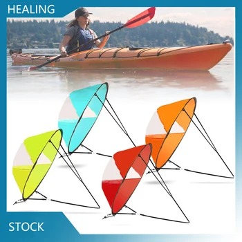 Kit Vela per Kayak e Barche a Remi con Finestra Trasparente, Accessori per Surf e Kayak