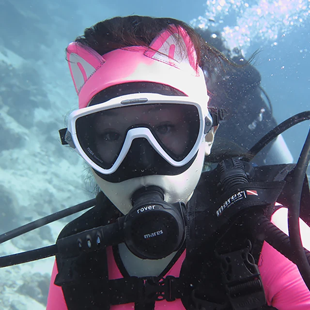 Cagoule De Plongée, Cagoule De Plongée | Combinaison Capuche Oreilles De Chat | Cagoule De Plongée En Néoprène 3mm, Chapeau De Natation Confortable, Avec Oreilles De Chat, Capuche De Surf Thermique Po