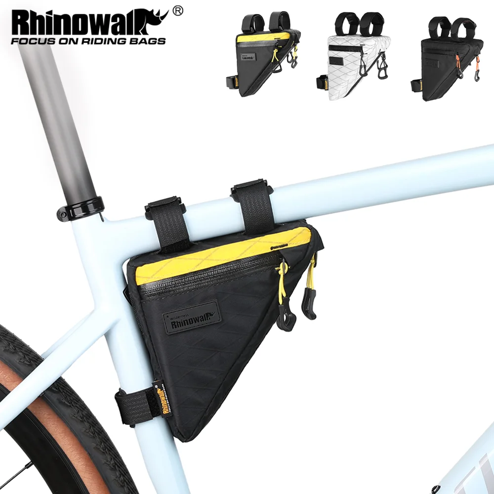 Sac Triangle Pour Cadre De Vélo - Sacoche De Rangement Léger - Pour Outils, Téléphone, Batterie - Taille S/M