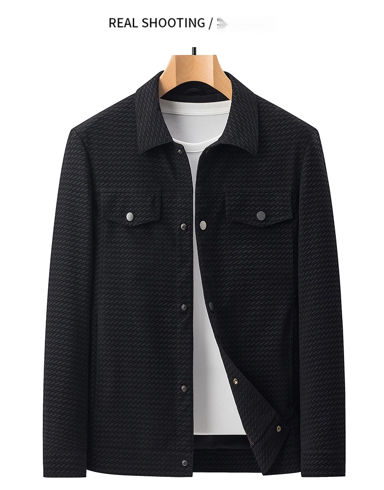 Arbeitsjacke Herren neue Herbst 2023 lässige Reversjacke für junge und mittlere koreanische Trendfrühlings- und Herbstkleidung_voghion.com