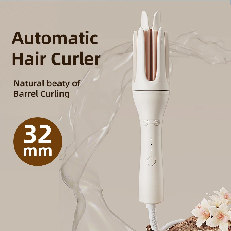 Automatic Hair Curler 32MM Auto Rotating Ceramic Hair Roller Professional Curling Iron Curling Wand Waver