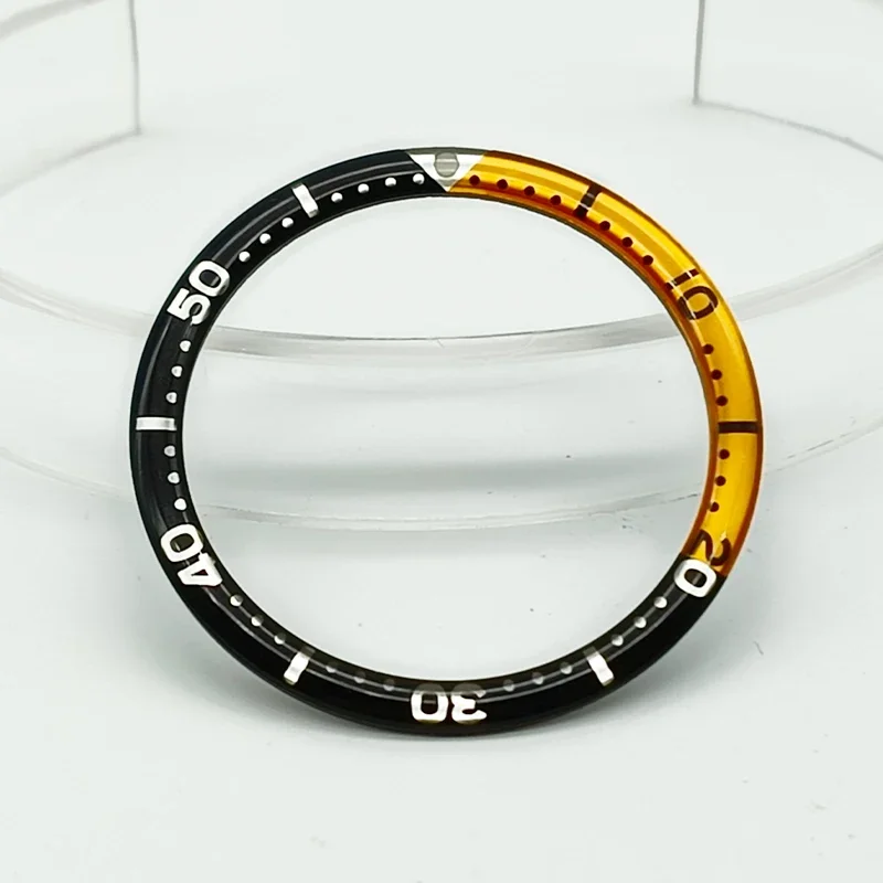 38mm Resin Watch Bezel Insert for Diver Watch Case, 38x31.5mm Bezel Ring Parts