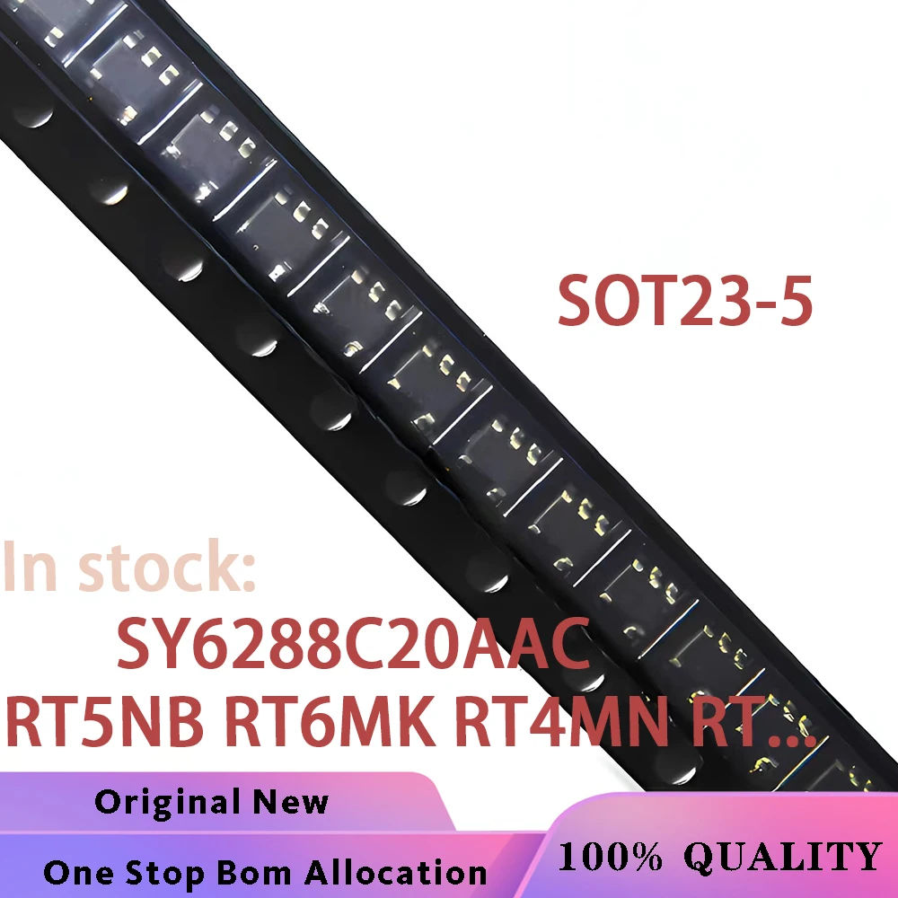 

(50 шт.) 100% новый SY6288C20AAC SY6288C SY6288 (RT5NB RT6MK RT4MN RT...) Чипсет SOT23-5
