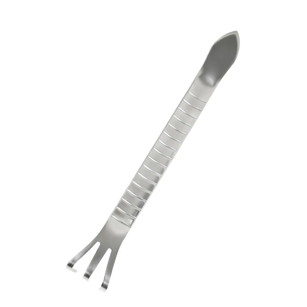 Thickened bonsai special rake, gardening rake, handmade bonsai pruning and planting dual-use soil compactor