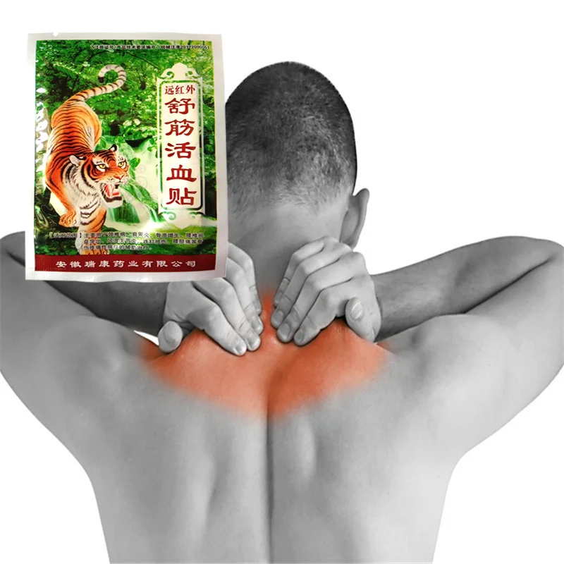 

Stop Pain Plasters Tiger Chinese Medical Hot Plaster Use for Foot/Neck Waist Joints Pain Relieving Patch Pain Relief Balm