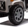 12V Ride On Car With Remote Control 4WD Electric Ride On Vehicle With Leather Seat Music Headlight Power Display Safe Belt 2
