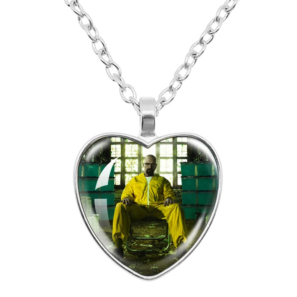 Portachiavi con cabochon marino, in lega, color argento