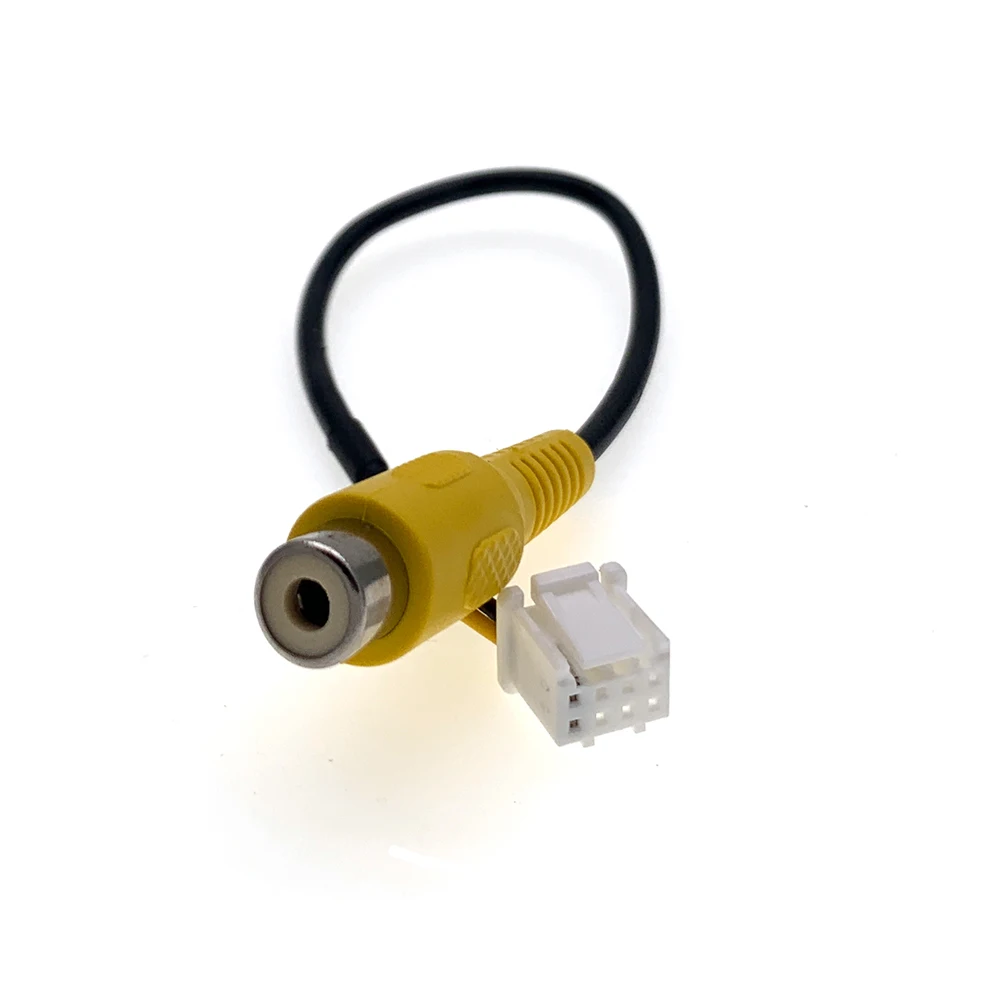 8 Pin Car Parking Revers View Camera Video RCA Output Cable